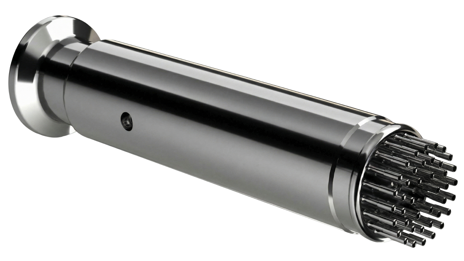 Foto detallada de un Multipunzón: un solo cuerpo que en su punta se divide en múltiples cabezales (ej. 4 u 8 micro-puntas simultáneas).